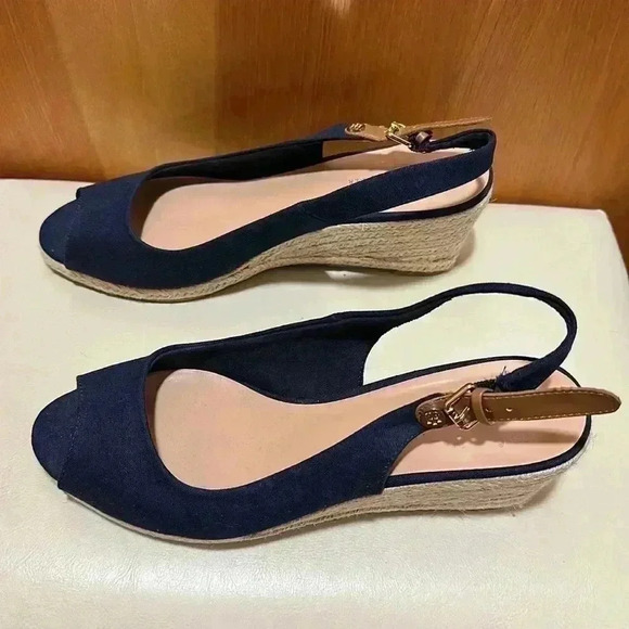 Tommyhilfiger wedges, blue size 9 1/2 - Picture 5 of 7